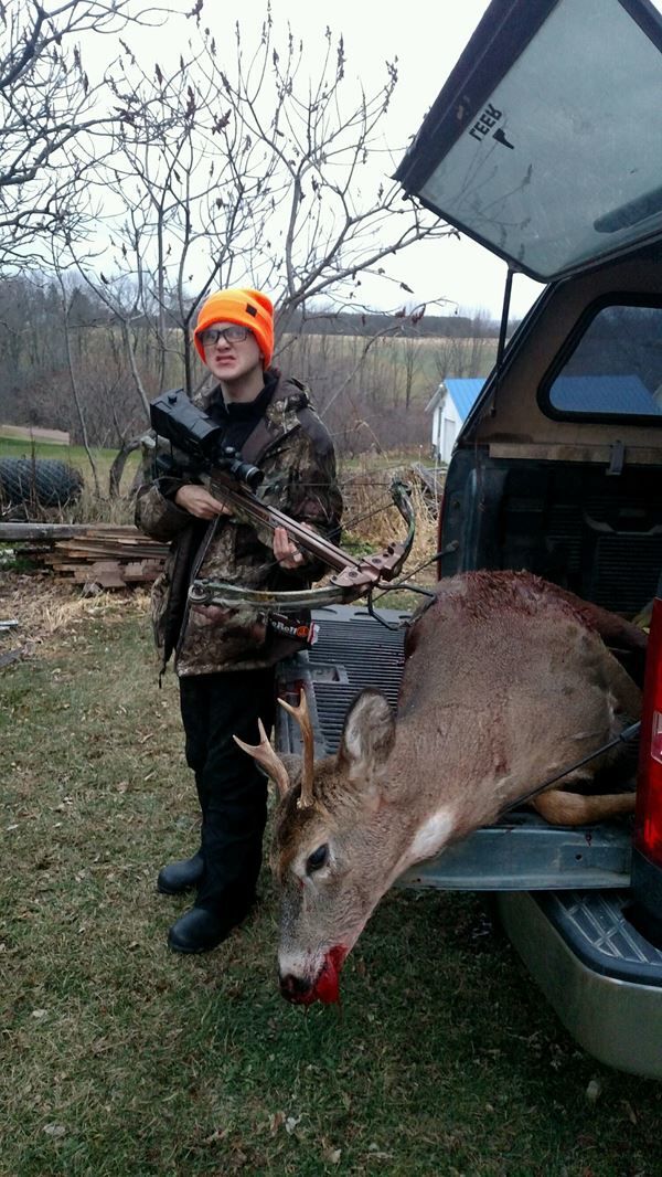 First deer with a bow